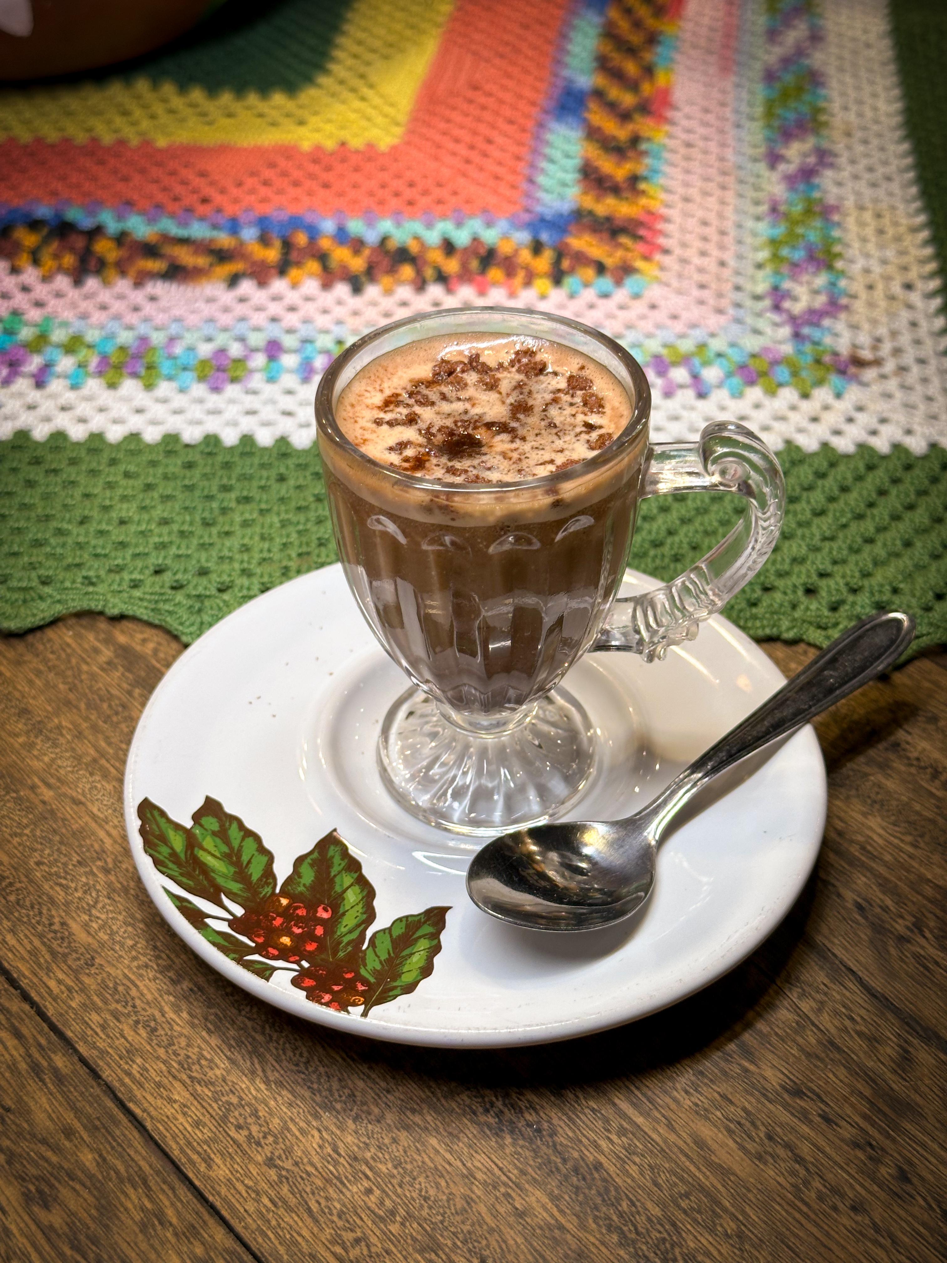 Imagem do prato Cappuccino com ovomaltine