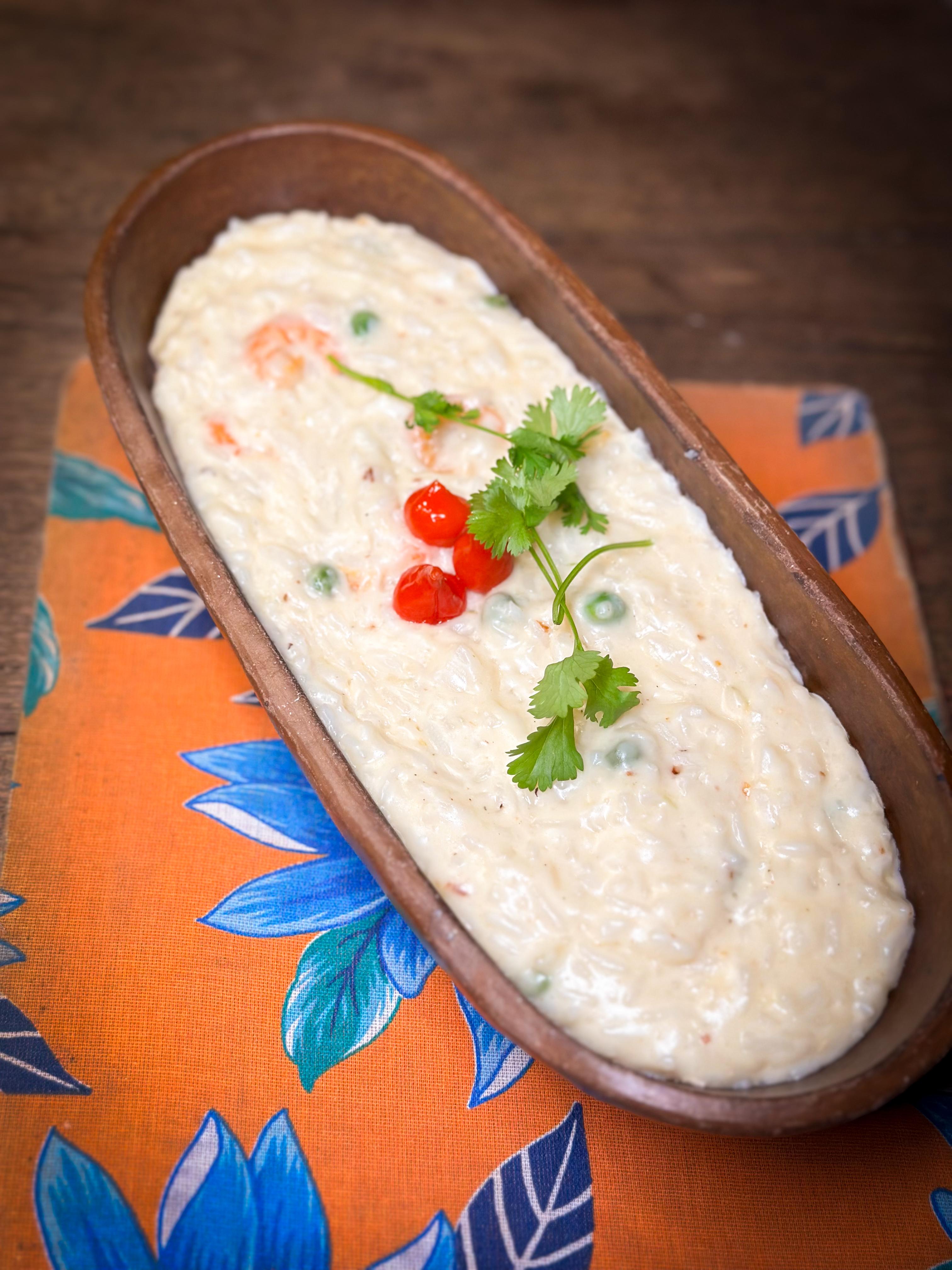 Imagem do prato Arroz Cremoso com camarão