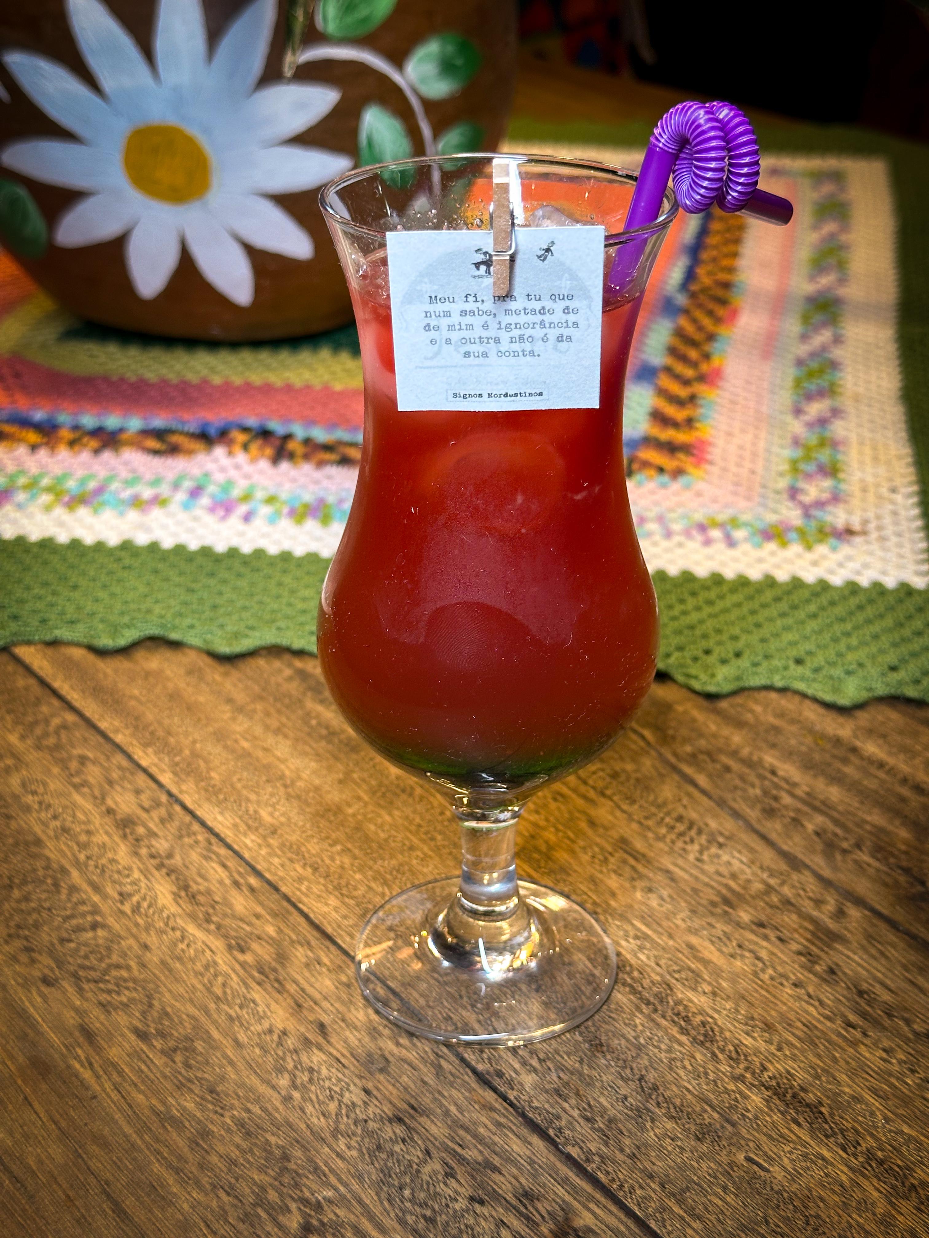 Imagem do prato Hibisco com maçã verde